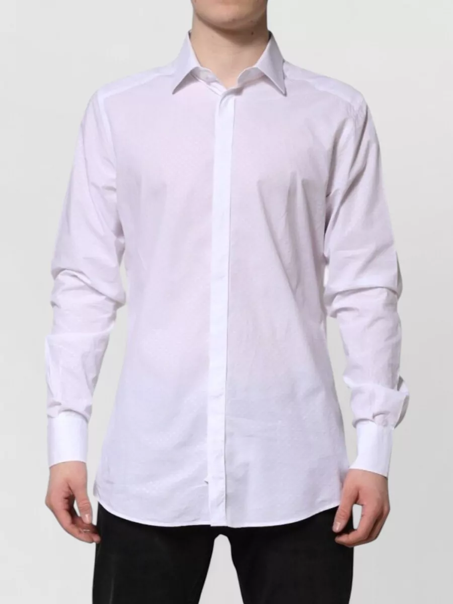 Dolce&Gabbana cotton long-sleeve formal shirt
