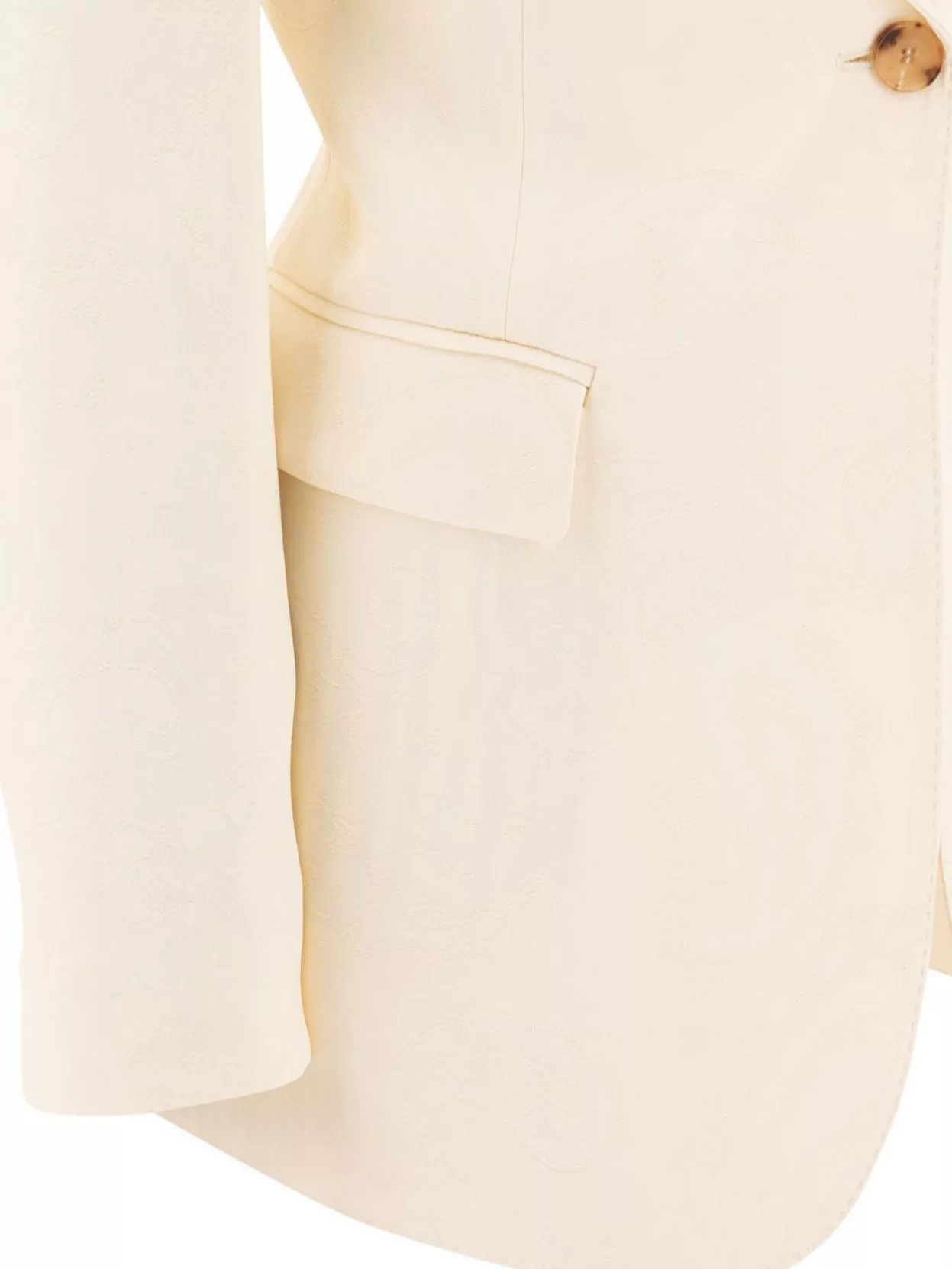 Shop Etro Structured Jackets With Padded Shoulders And Back Tie