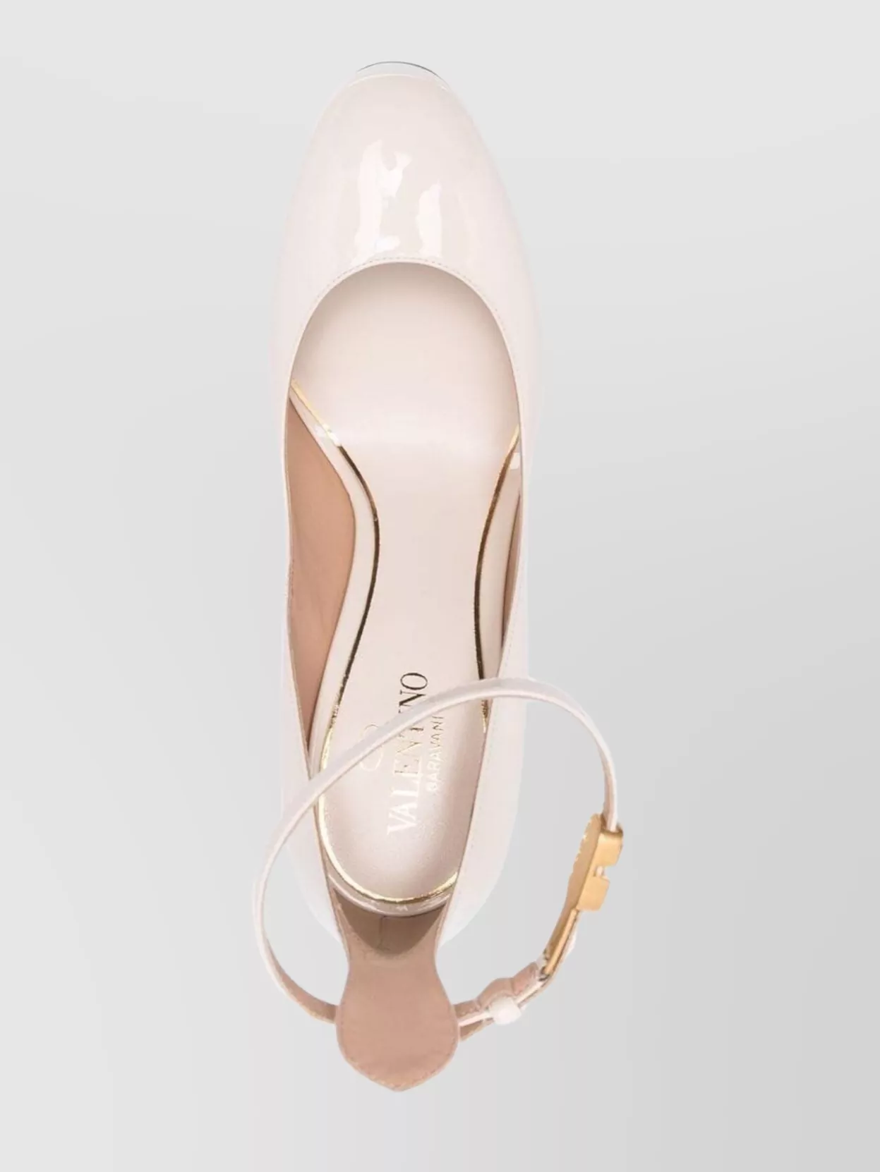 Valentino Garavani Almond Toe High Block Heel Pumps