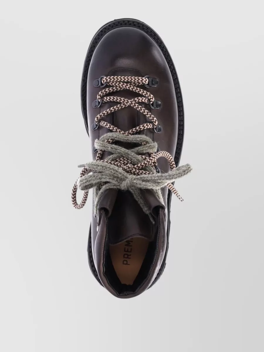 Premiata Leather Ankle Boots
