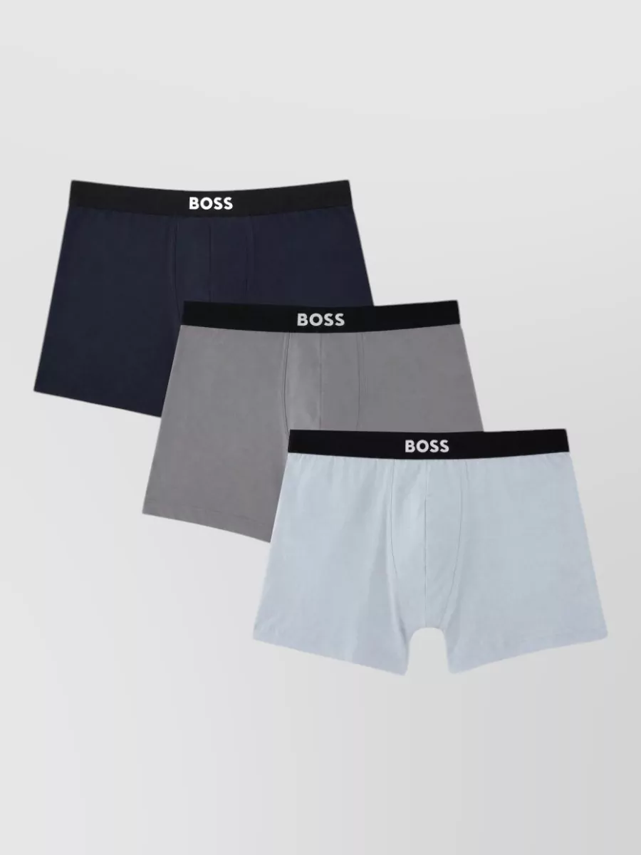 Boss cotton boxer shorts 3-pack
