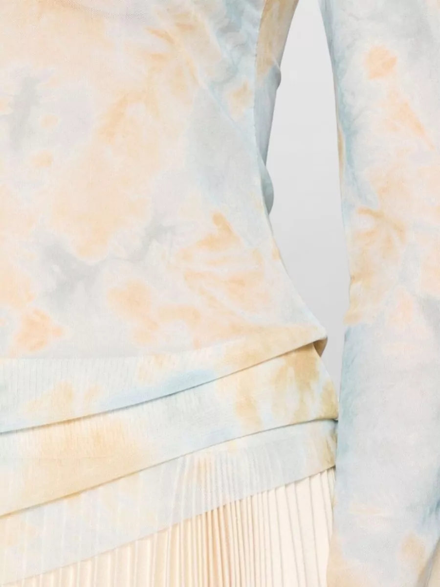 Erika Cavallini Printed Long-Sleeve T-Shirt