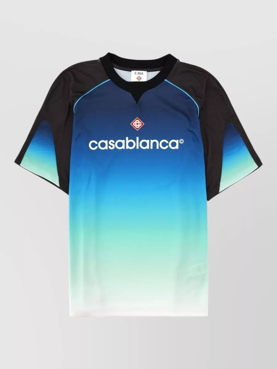 Casablanca logo-print t-shirt