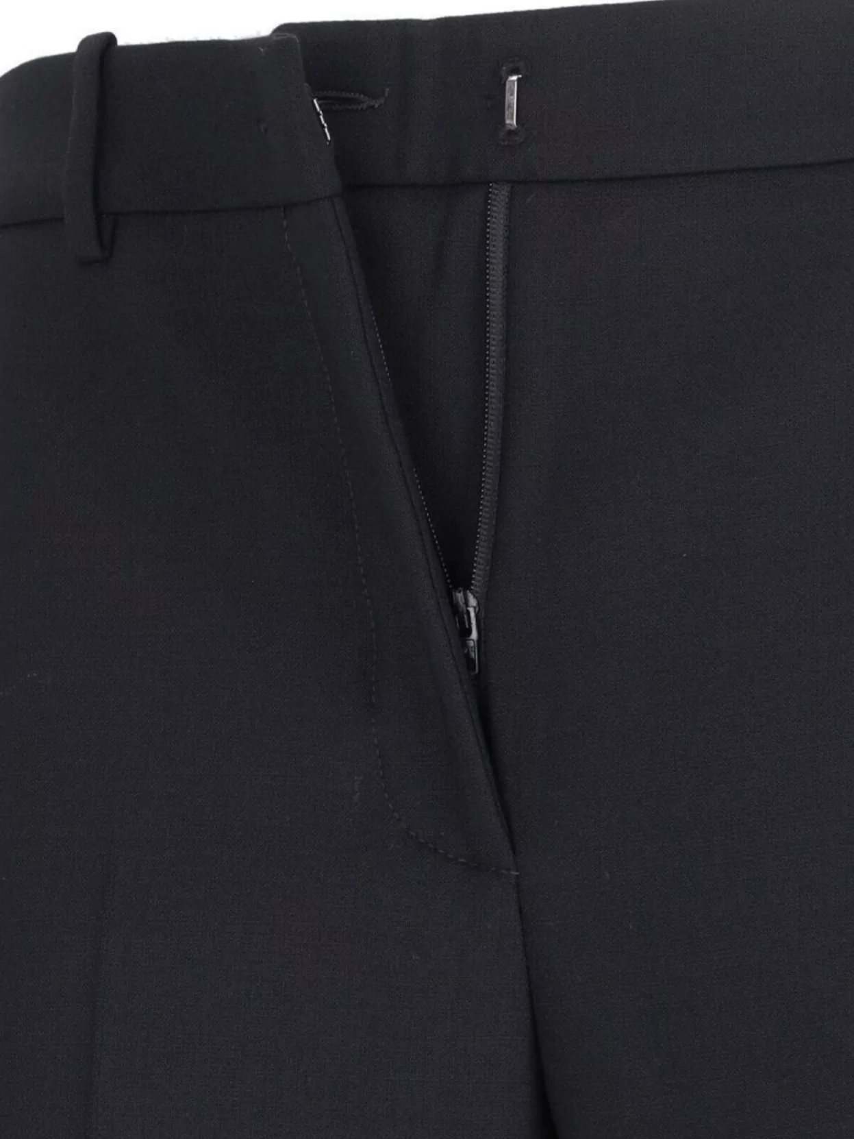 Incotex Straight Trousers With Pockets And Loops In Black