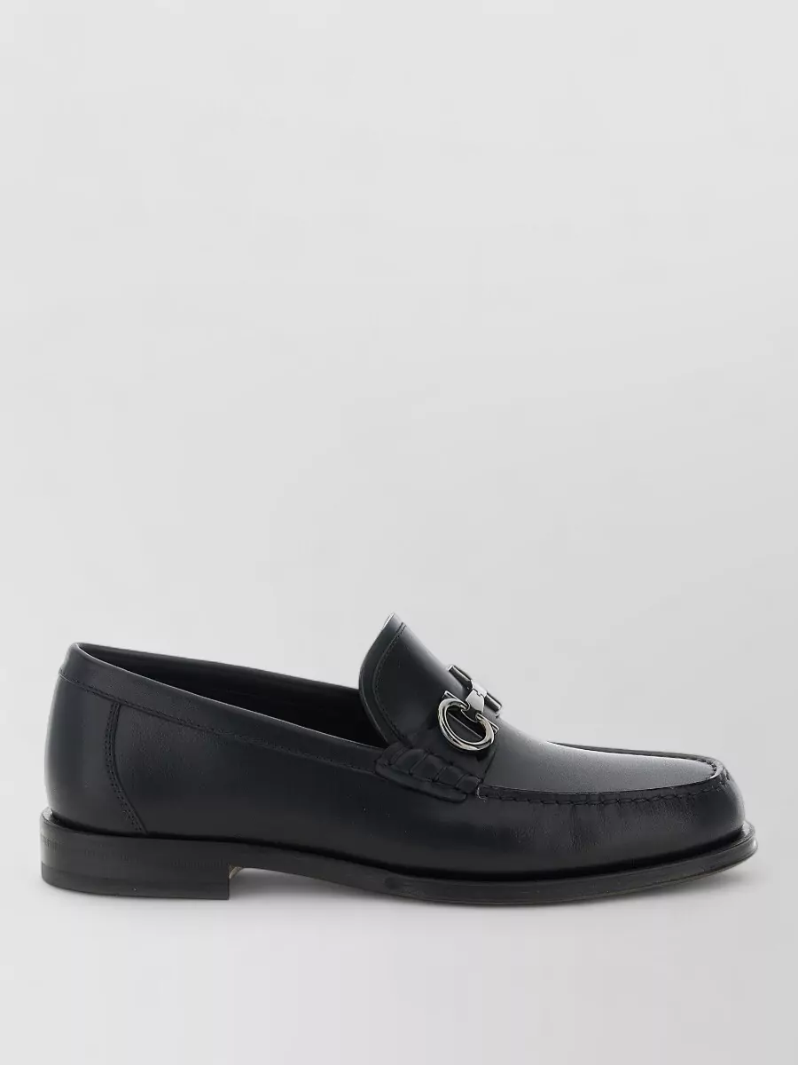 Ferragamo leather loafers