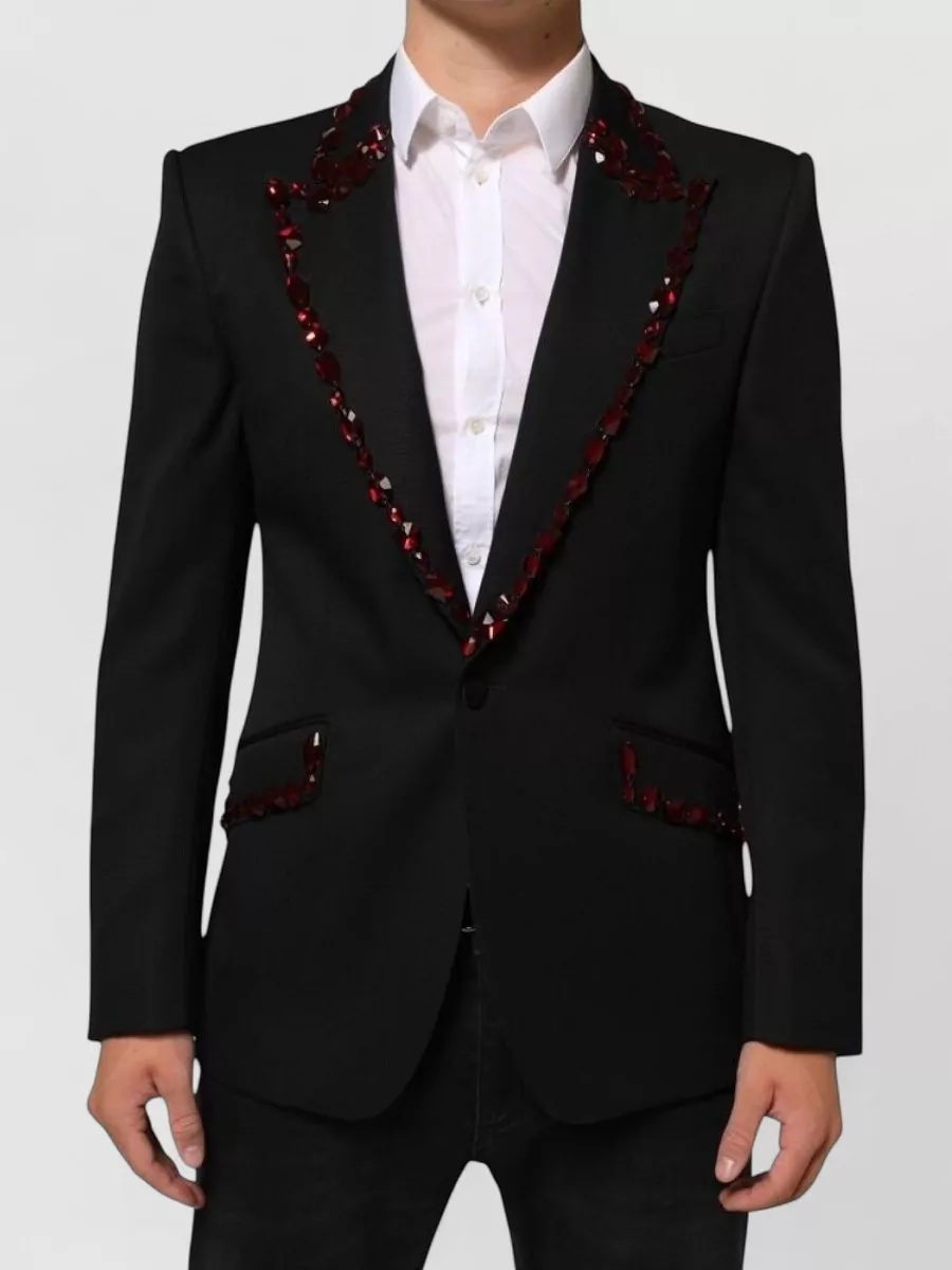 Dolce&Gabbana Crystal embellished blazer