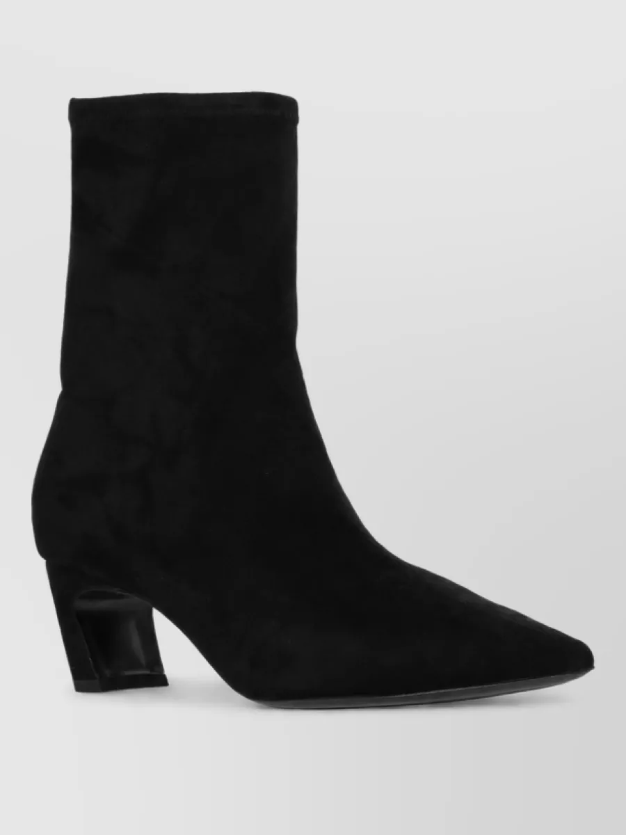 Ash suede-effect ankle boots