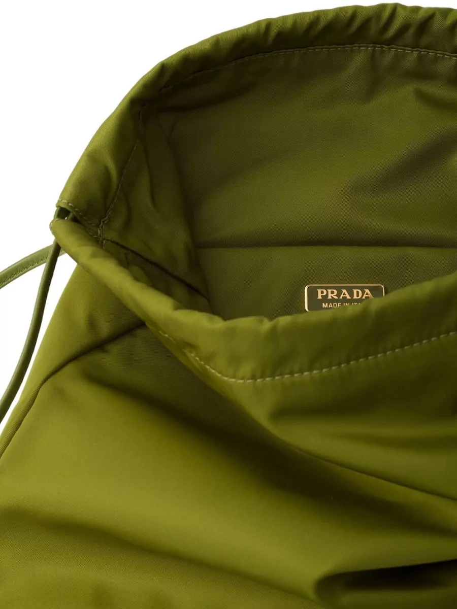 Prada Bucket Canvas Bucket Bag