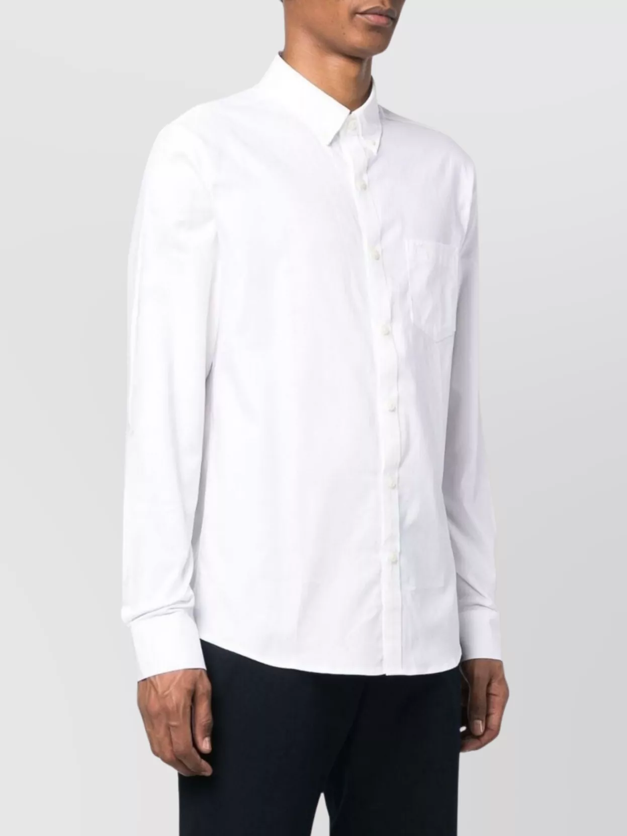 Michael Kors Oxford Shirt Button-Down Chest Pocket