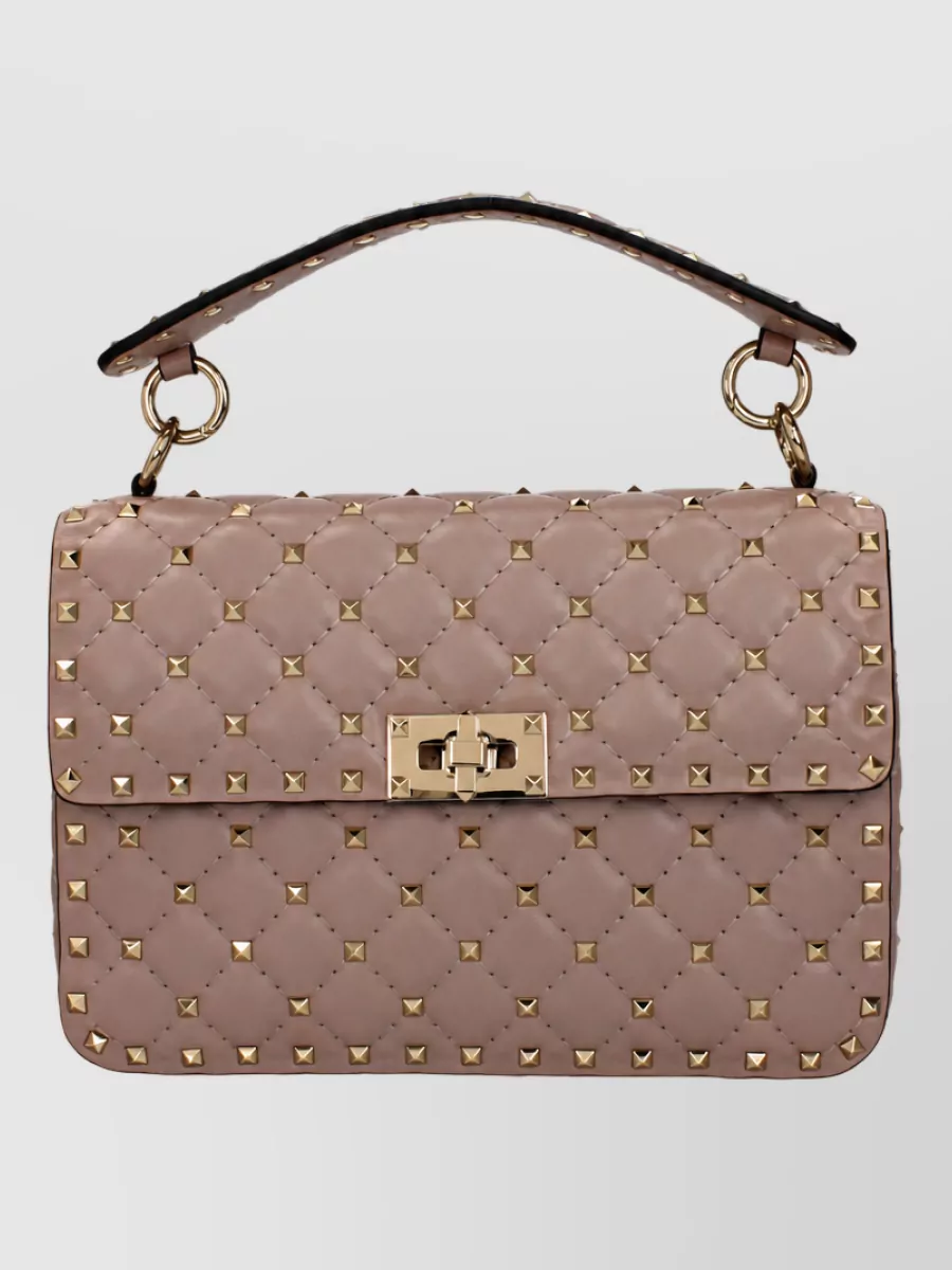 Valentino Garavani Rockstud Spike Leather Shoulder Bag