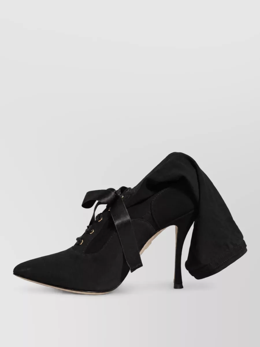 Dolce&Gabbana Mid Calf Stiletto Boots