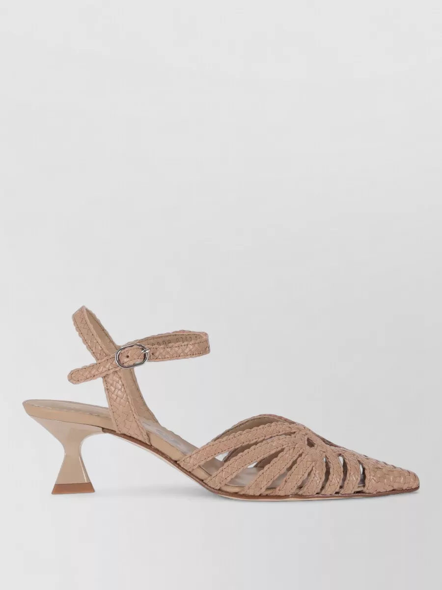 La Rose Leather Sandals