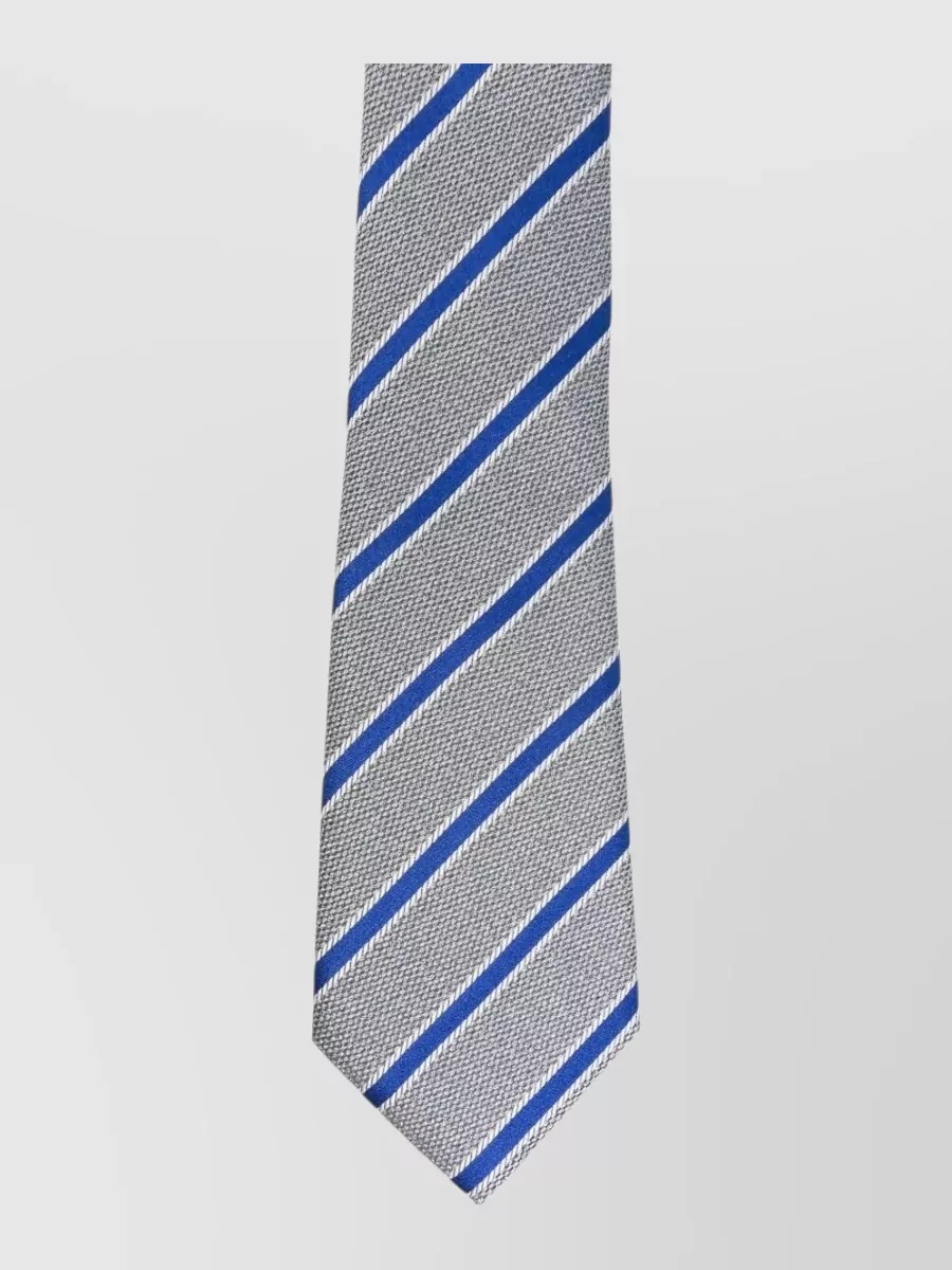 Giorgio Armani Standard Width Striped Tie Subtle Accents