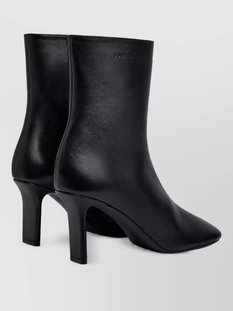 Courrèges Leather Ankle Boots
