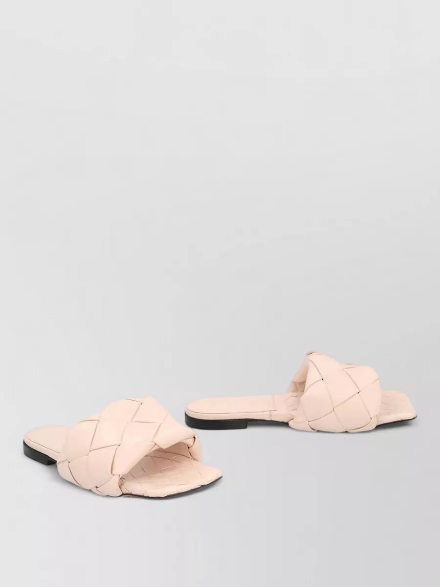 Bottega Veneta leather flat sandals