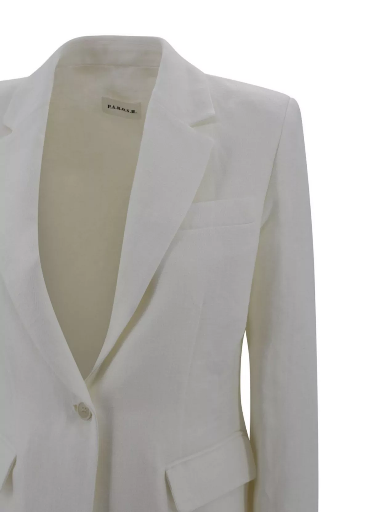 P.a.r.o.s.h Birch Blazer With Double Back Slit
