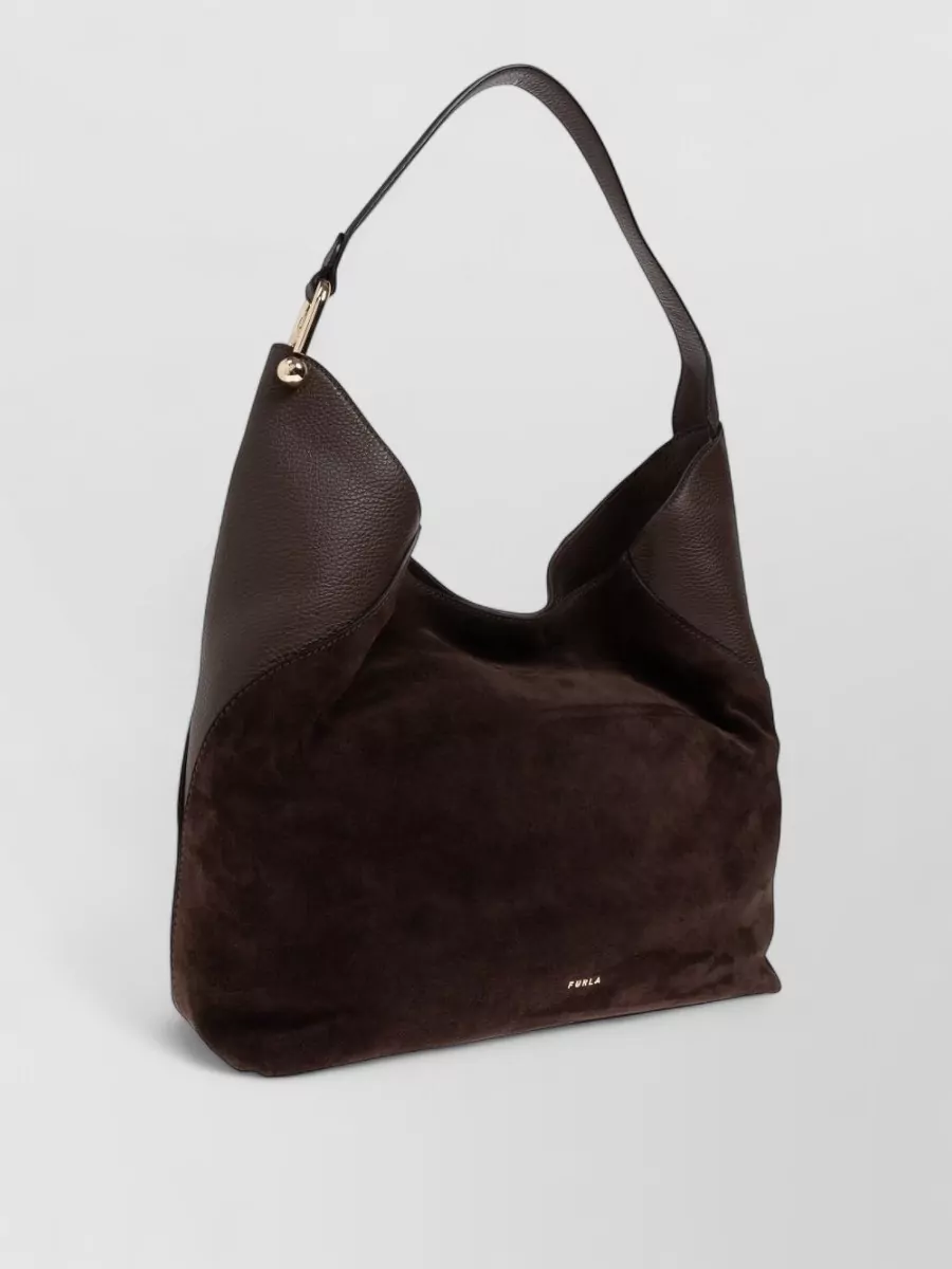 Furla Large Leather Shoulder Bag