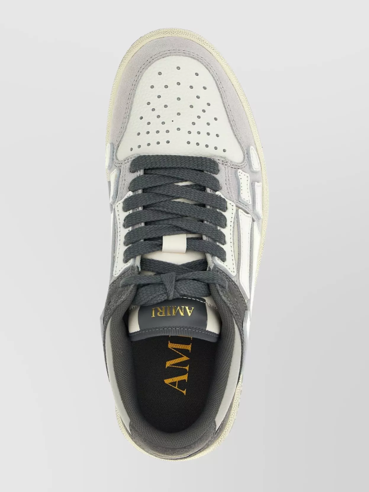 Amiri Low Top Sneakers Featuring Contrast Panels