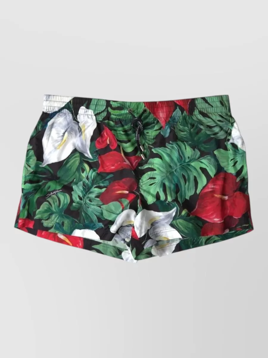 Dolce&Gabbana floral deck shorts