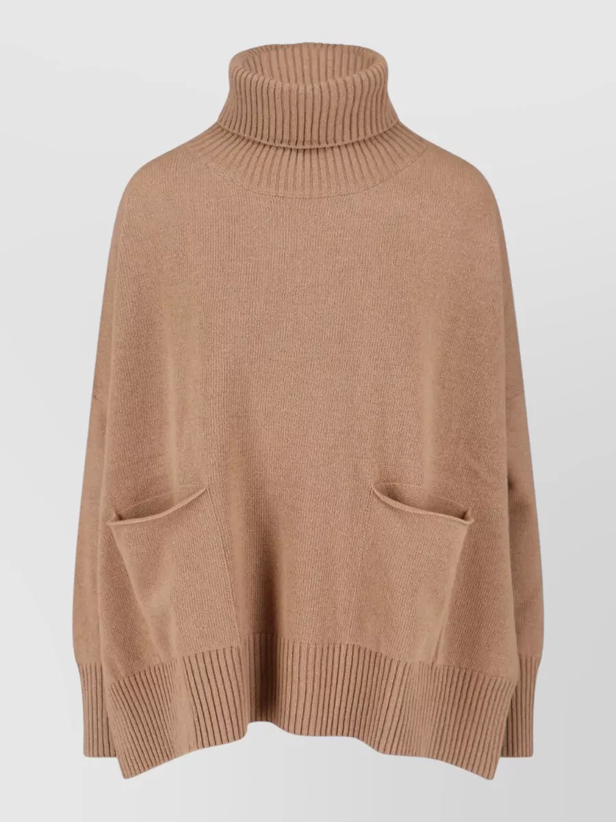 Ma'ry'ya Cashmere-Blend Crewneck Jumper