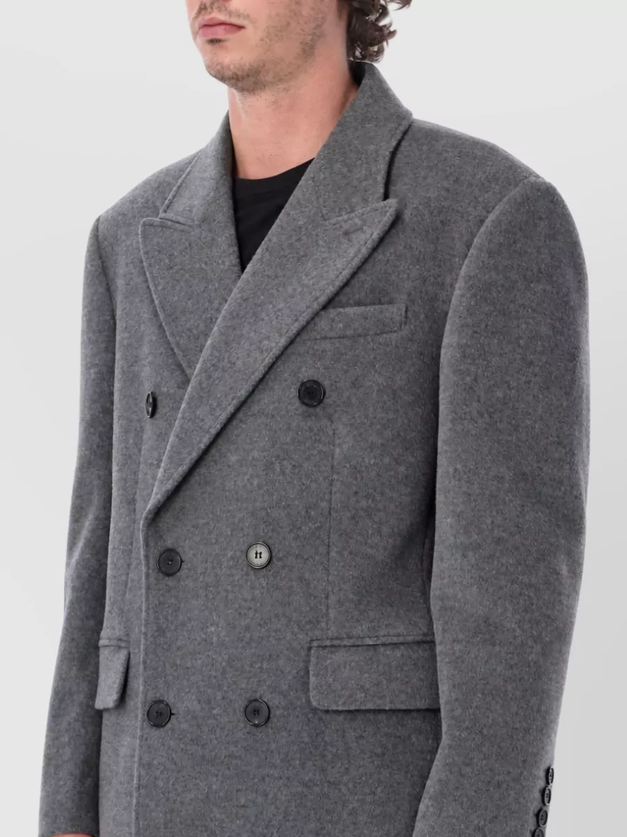 Dunst Cashmere Double-Breasted Coat