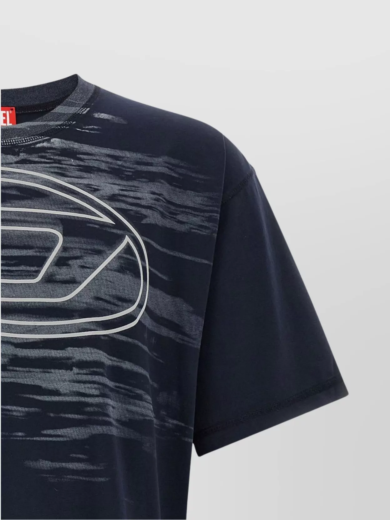 Diesel 'T-Boxt-T5' Crew Neck Graphic Print T-Shirt