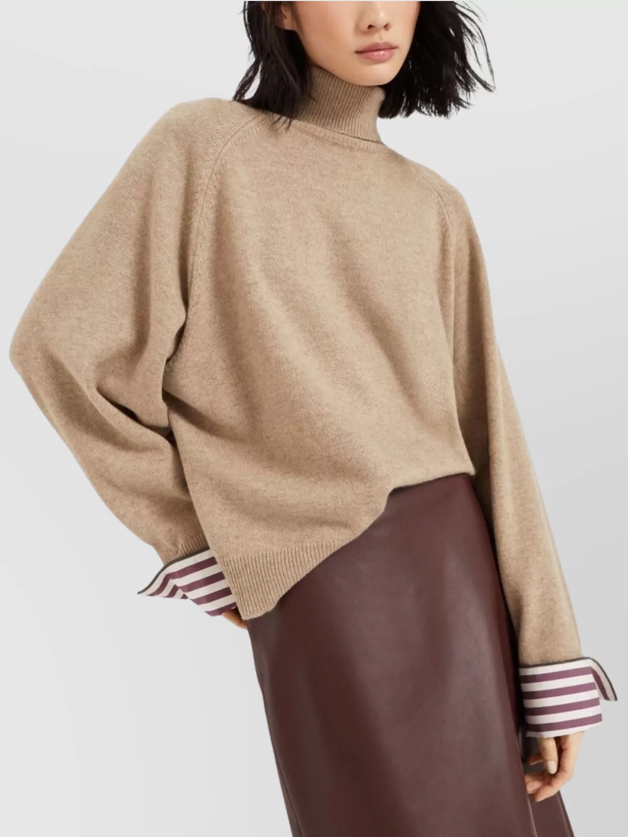 Brunello Cucinelli Cashmere Roll Neck Sweater