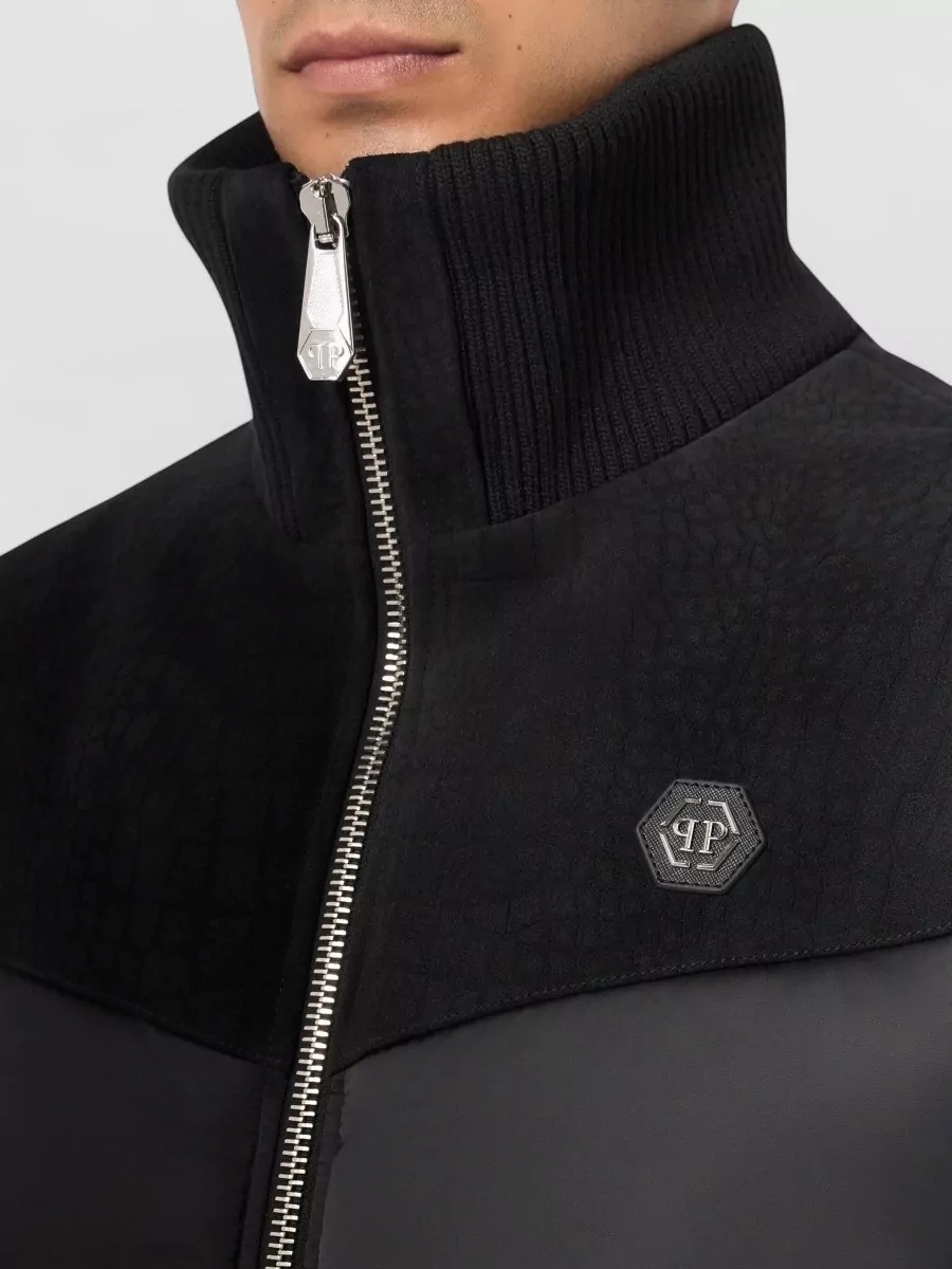 Philipp Plein Nylon Quilted Puffer Jacket