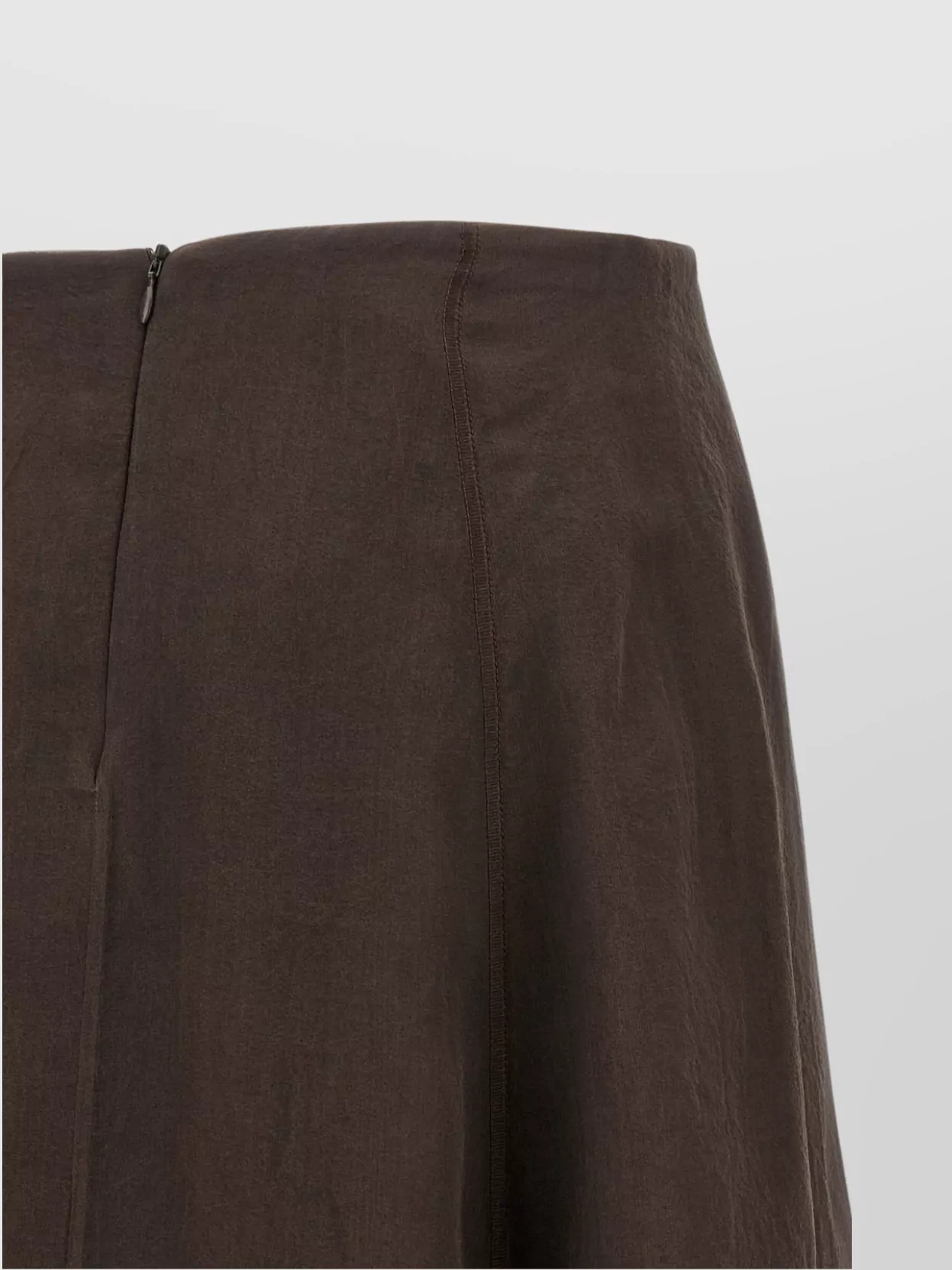 Brunello Cucinelli Sheer Overlay A-Line Silhouette Skirt