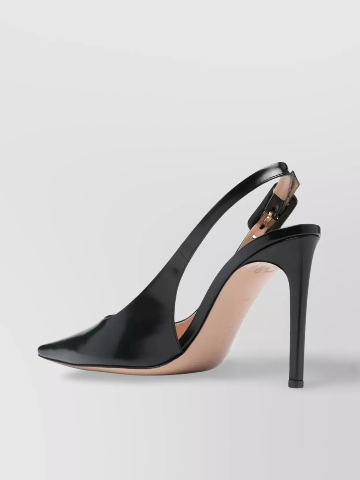 Gianvito Rossi Buckle Detail Pointed Toe Pump