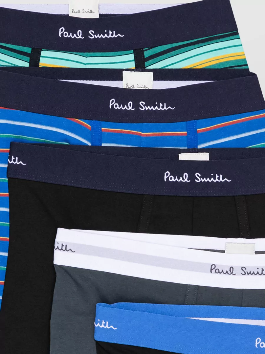Paul Smith Organic Cotton Logo Boxer Briefs 7 Pack
