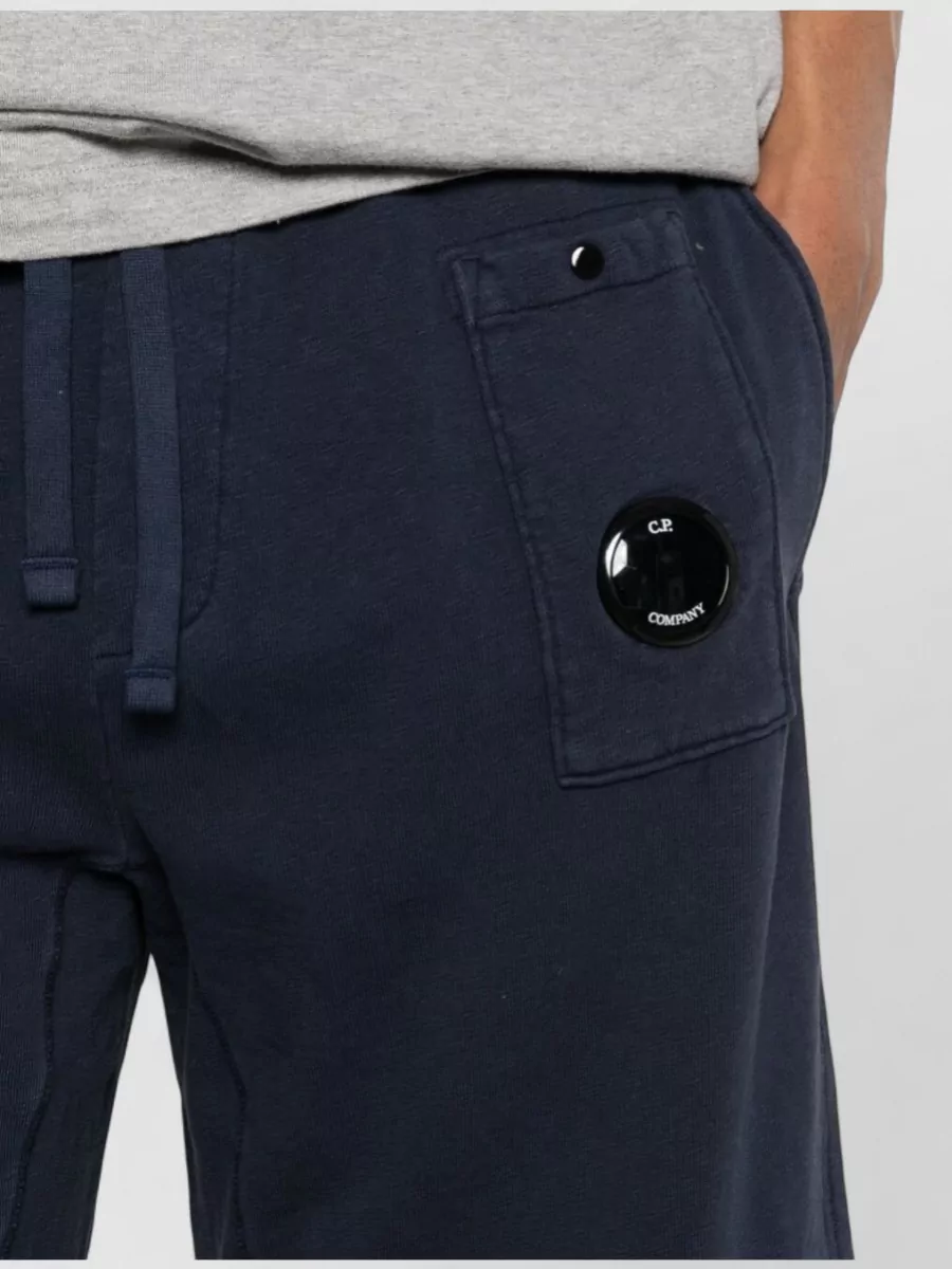 C.p. Company Cotton Drawstring Cargo Shorts