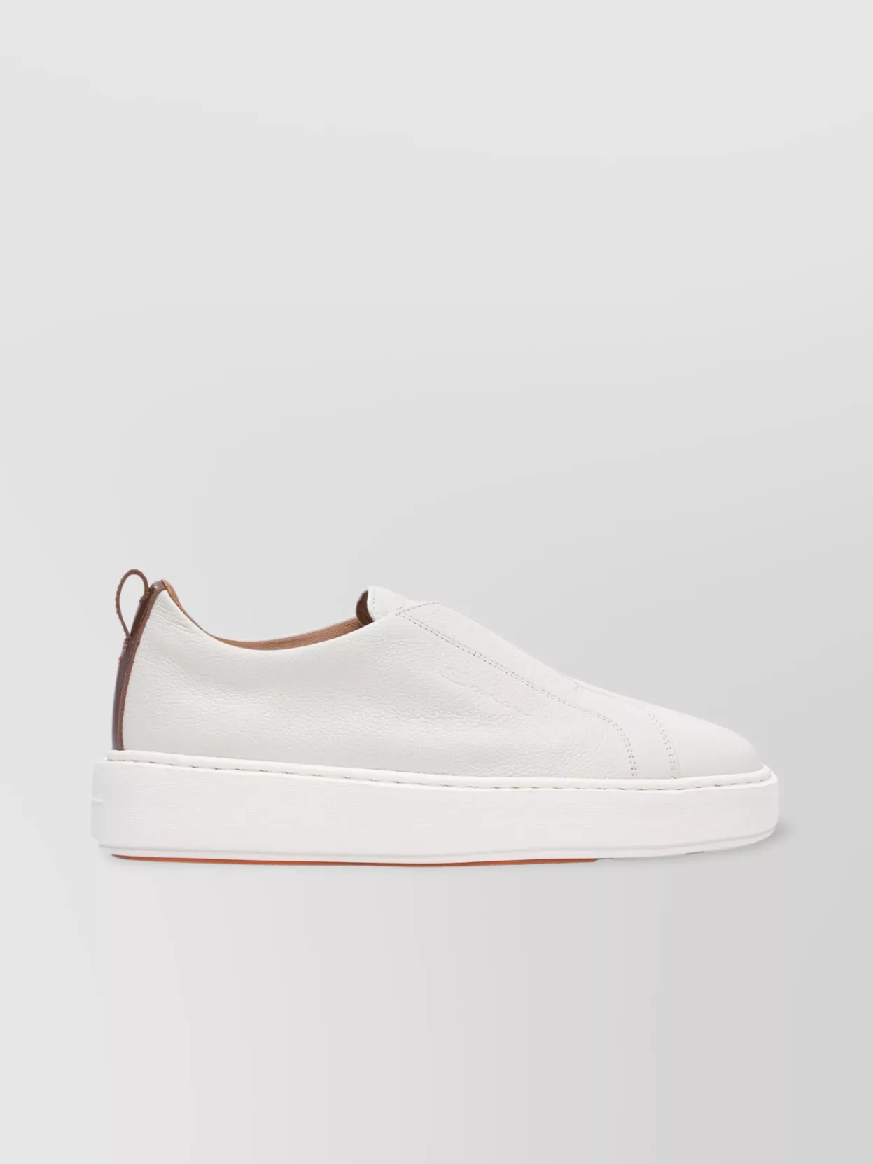 Santoni Heel Tab Slip-On Sneakers