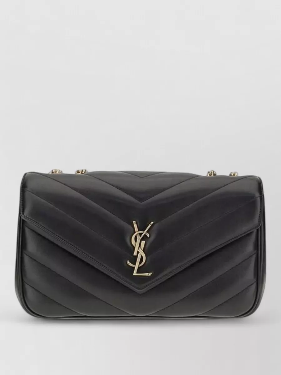 Saint Laurent loulou leather shoulder bag