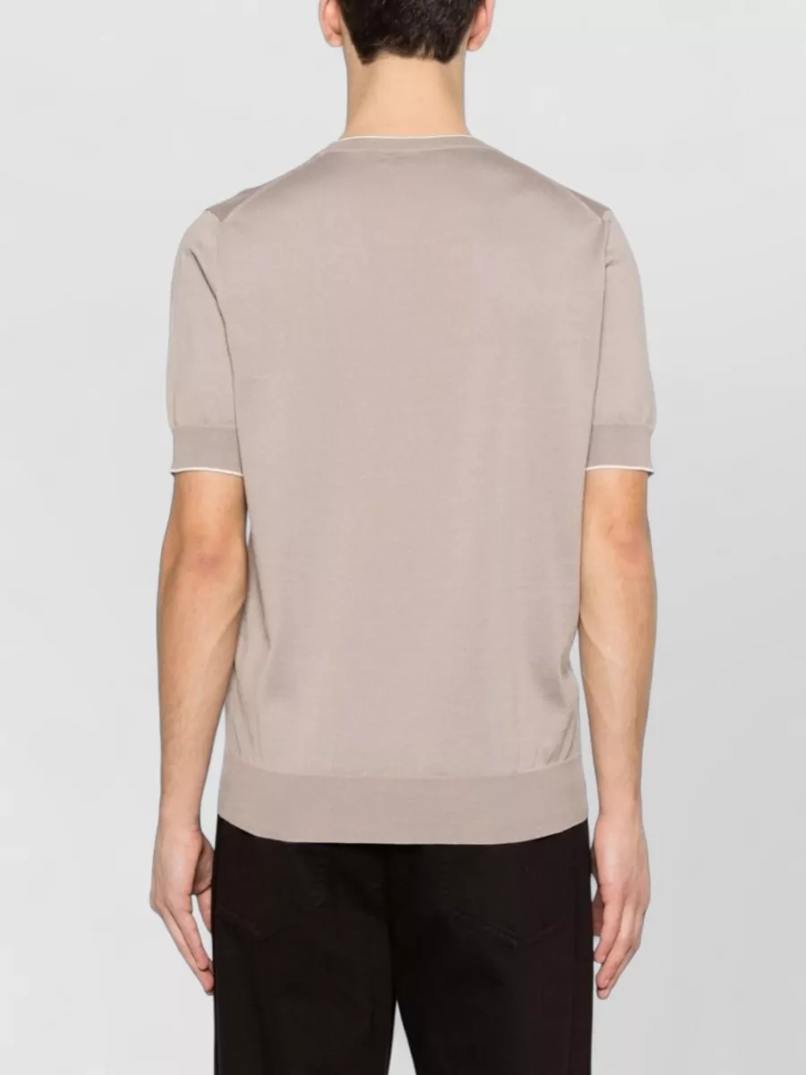 Brunello Cucinelli Cotton Crew-Neck Short-Sleeve T-Shirt