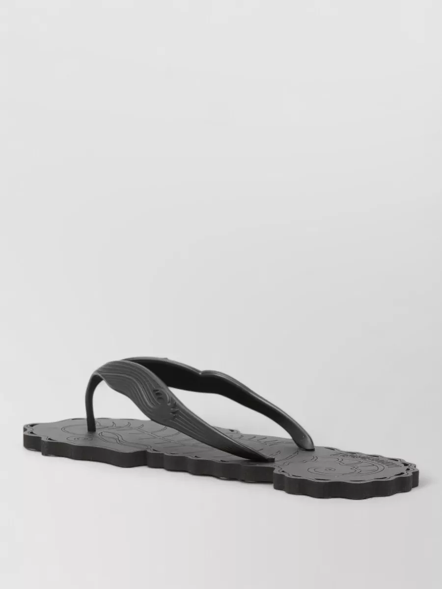 Zimmermann Engraved thong sandals