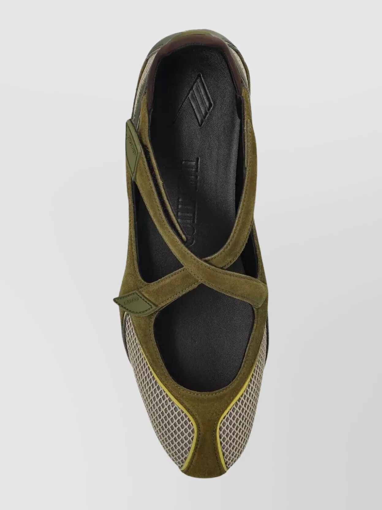 The Attico Ballerina Flats With Round Toe Design