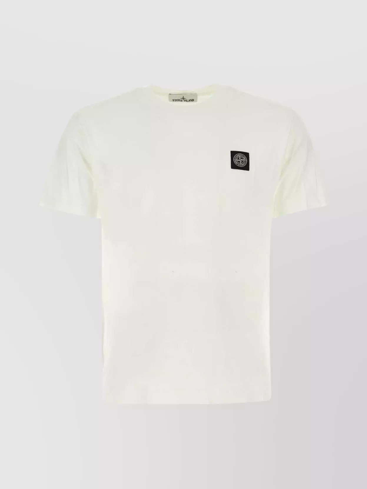 Shop Stone Island Versatile Crew Neck T-shirt In Cream