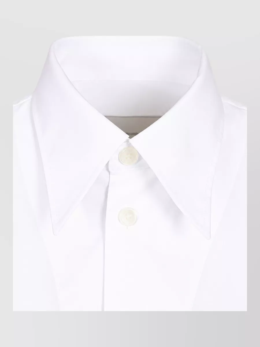 Ami Paris Cotton Short-Sleeve Shirt
