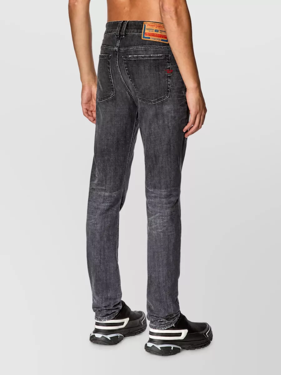 Diesel Leather Skinny Trousers
