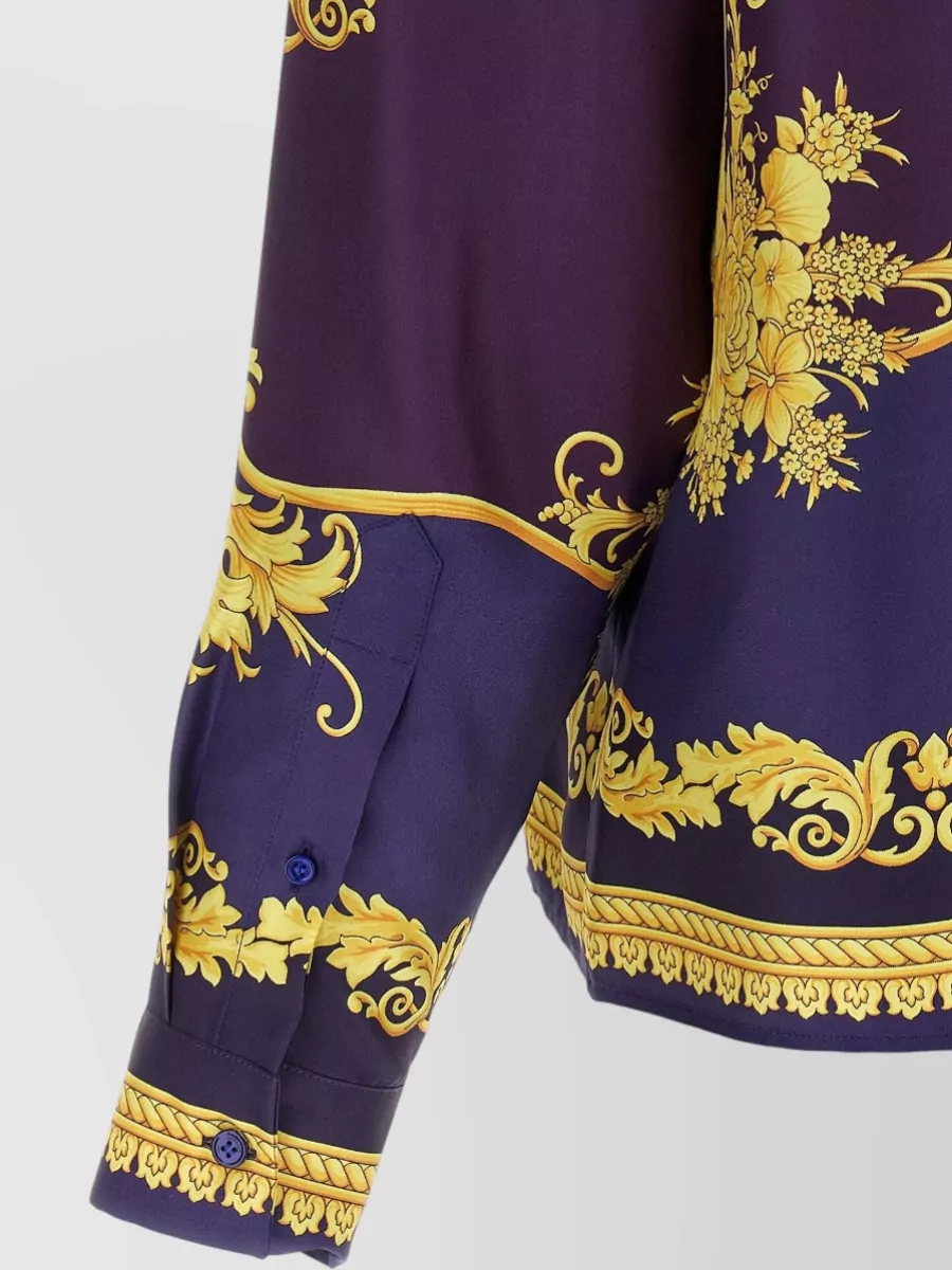 Versace Silk Printed Shirt