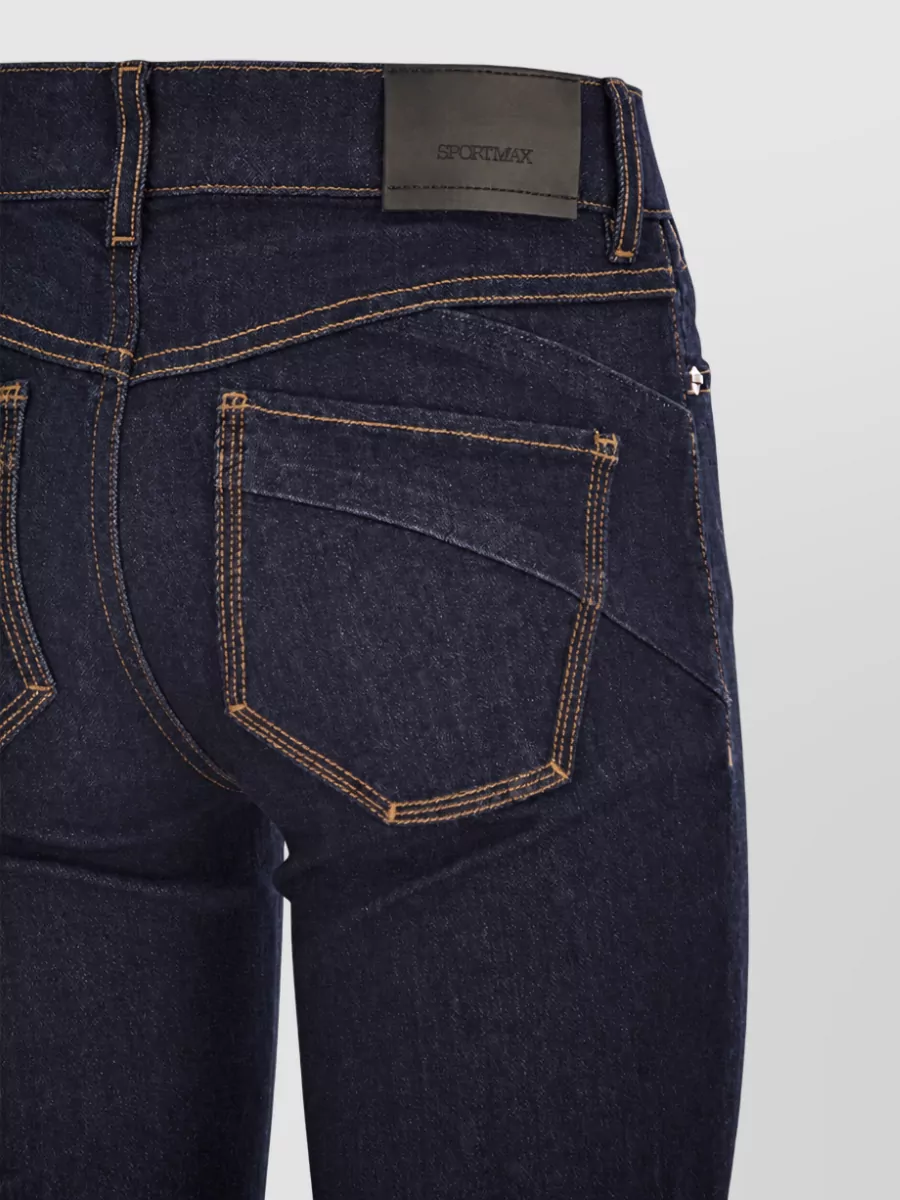 Sportmax Mini Flare Jeans