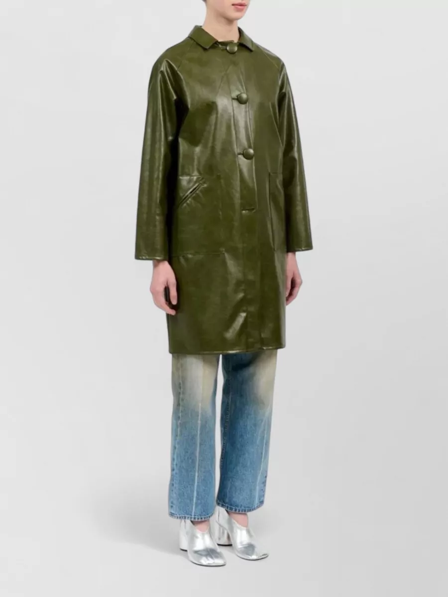 Mm6 Maison Margiela Single-Breasted Coat