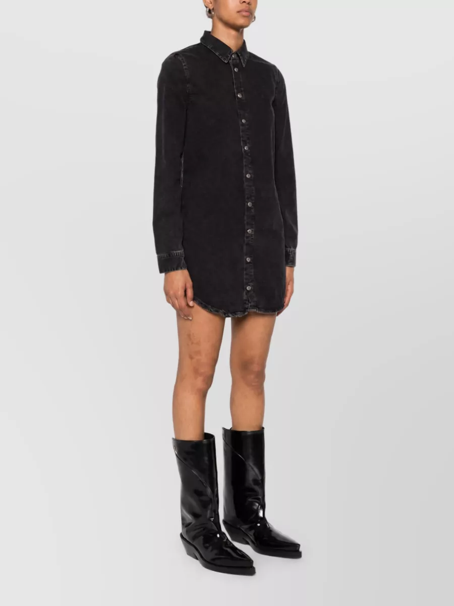 Diesel Denim Long-Sleeve Dress