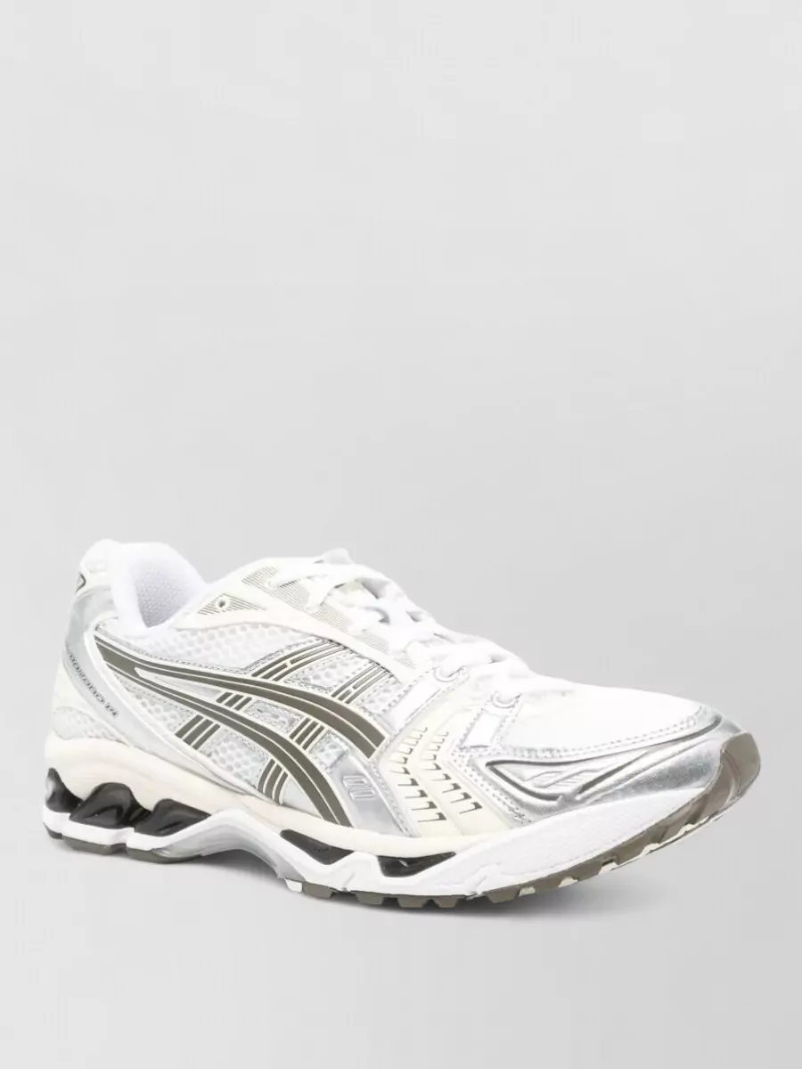 Asics mesh low-top sneakers