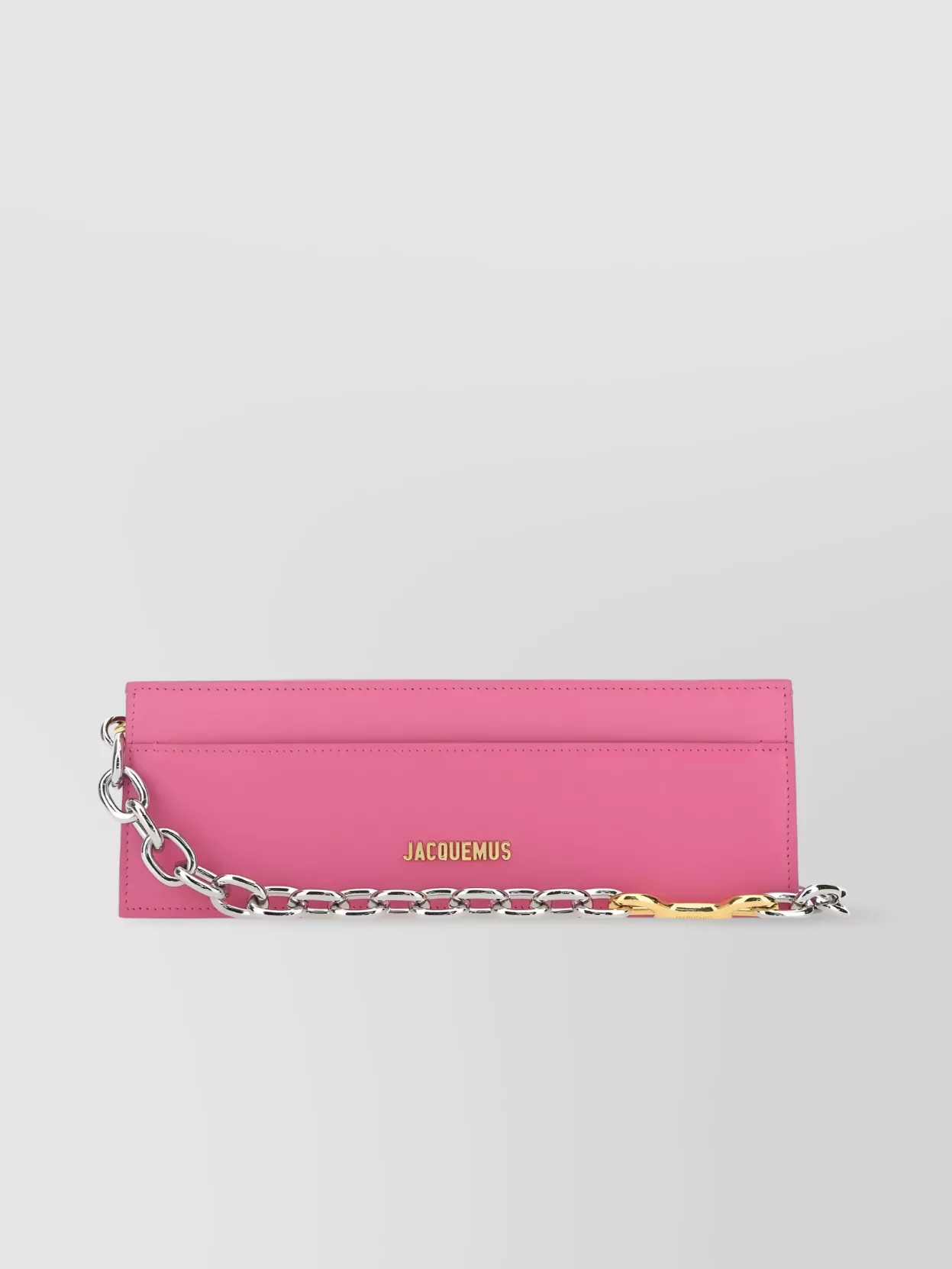 Shop Jacquemus Le Ciuciu Chain Strap Shoulder Bag In Pink