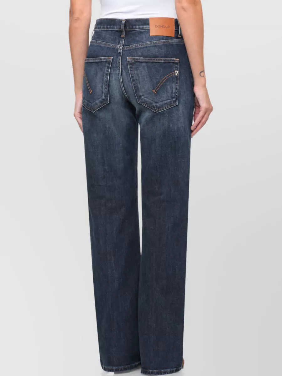 Dondup Straight-Leg Denim Jeans