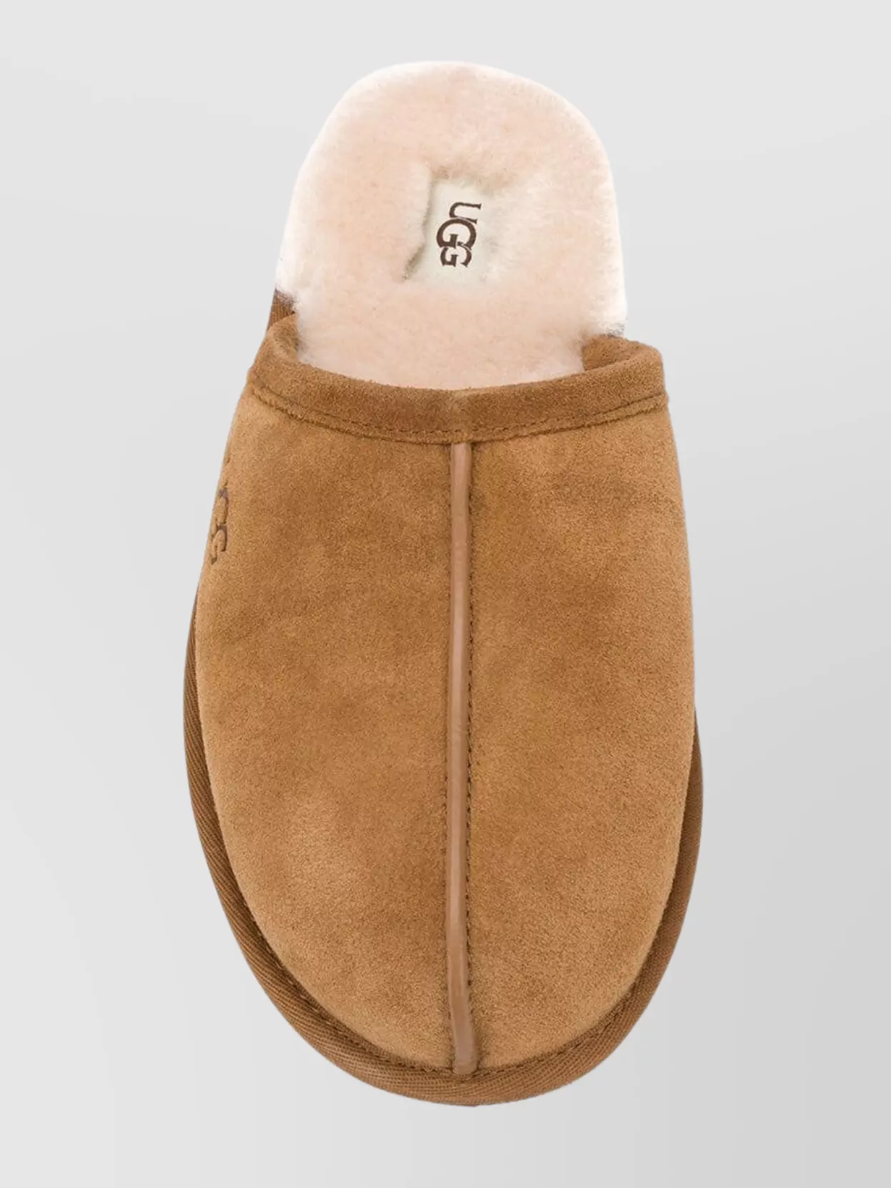 Ugg Slip-On Scuff Slippers Featuring Exposed-Seam Detailing