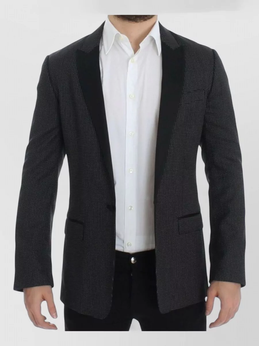 Dolce&Gabbana wool slim-fit blazer