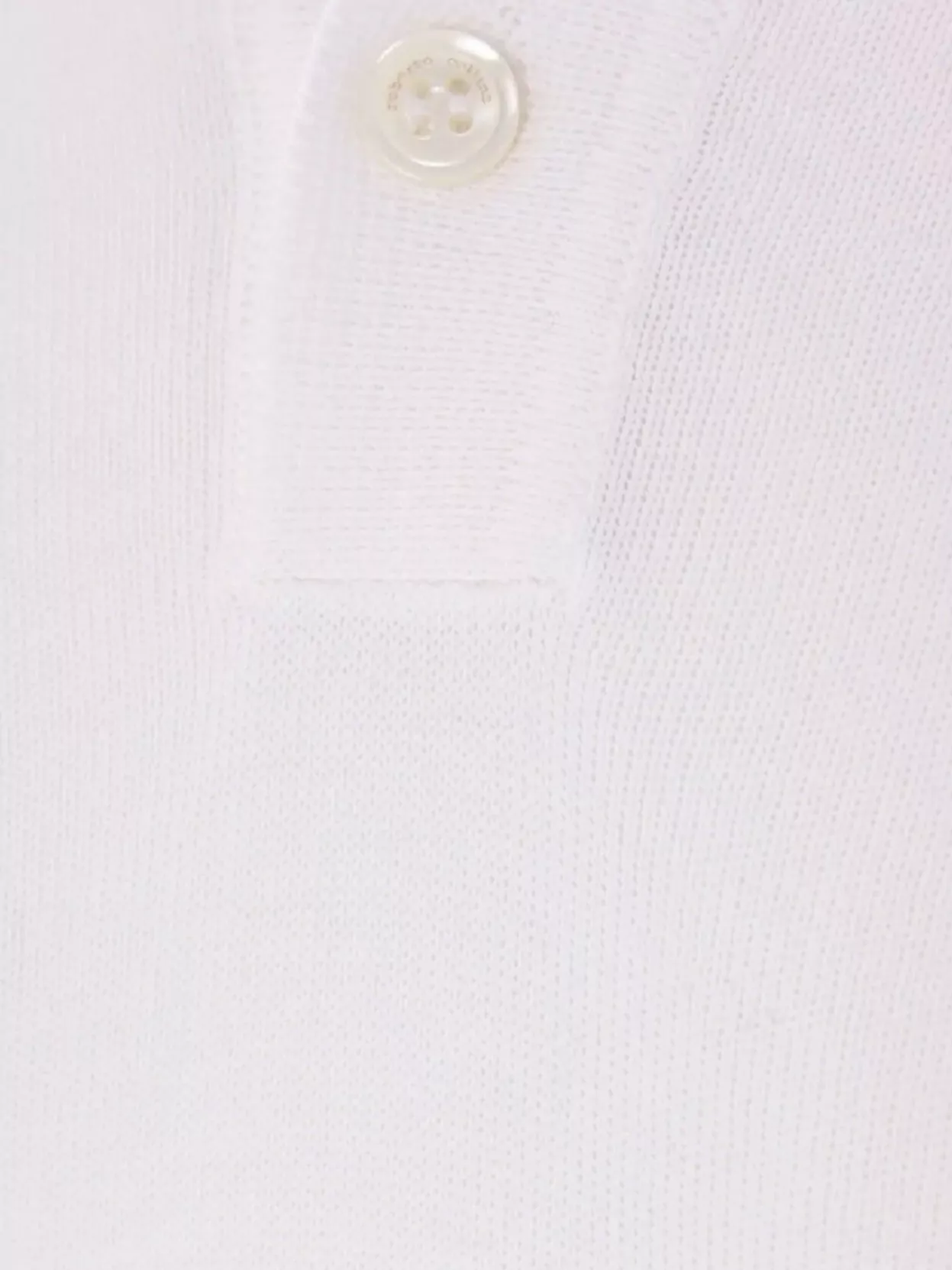 Roberto Collina Ribbed Collar Short Sleeves Polo Shirt